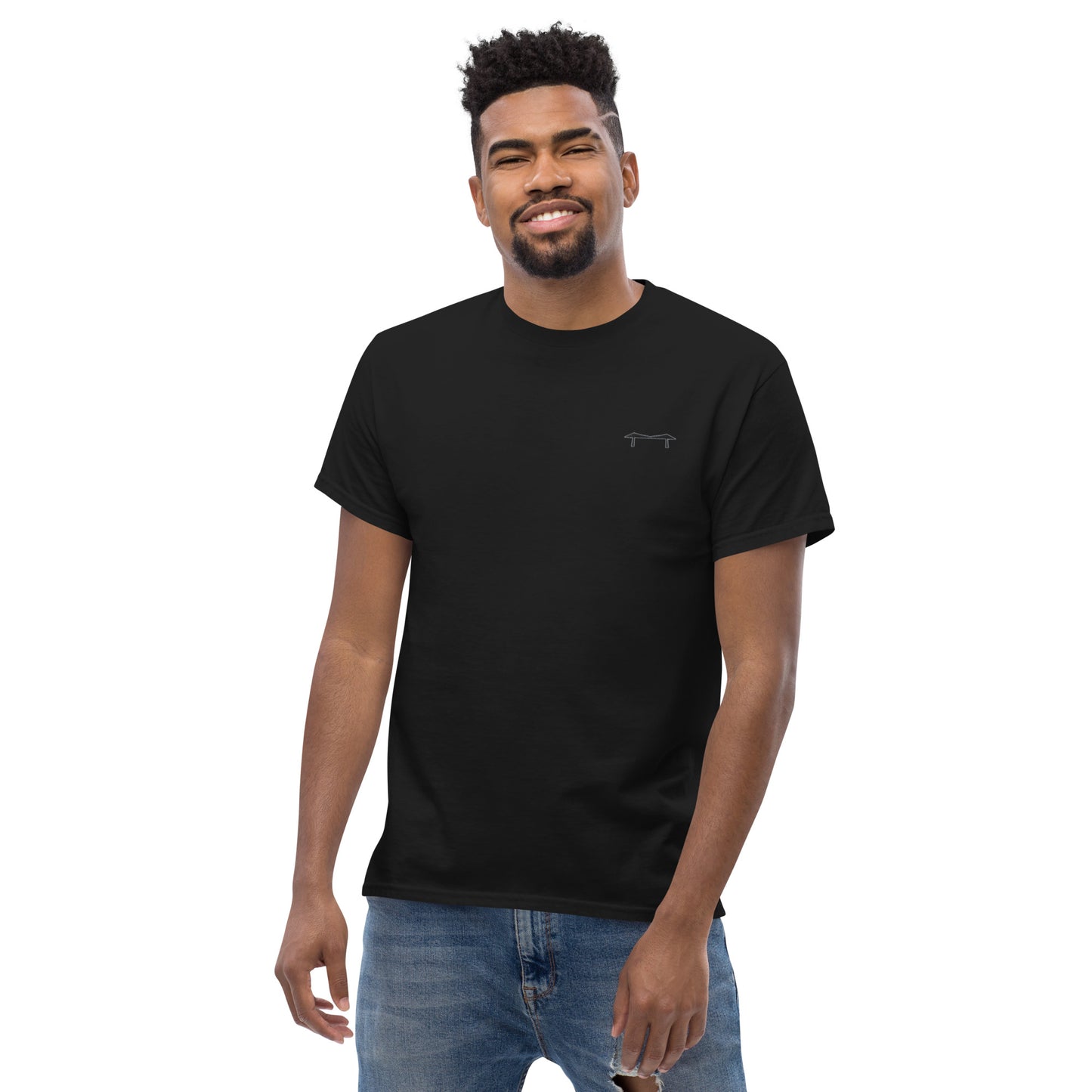 Monochrome Transporter Embroidered T-Shirt