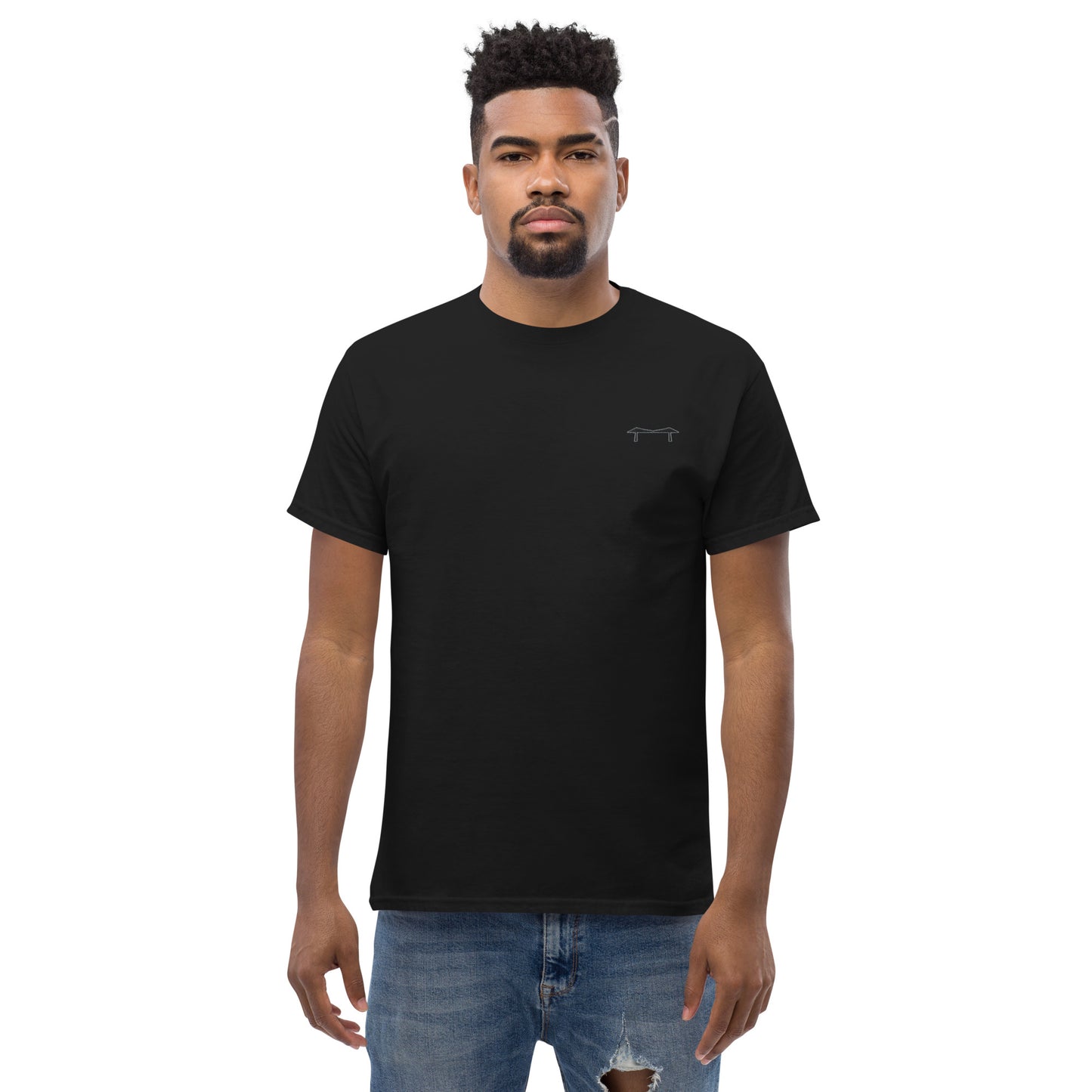 Monochrome Transporter Embroidered T-Shirt
