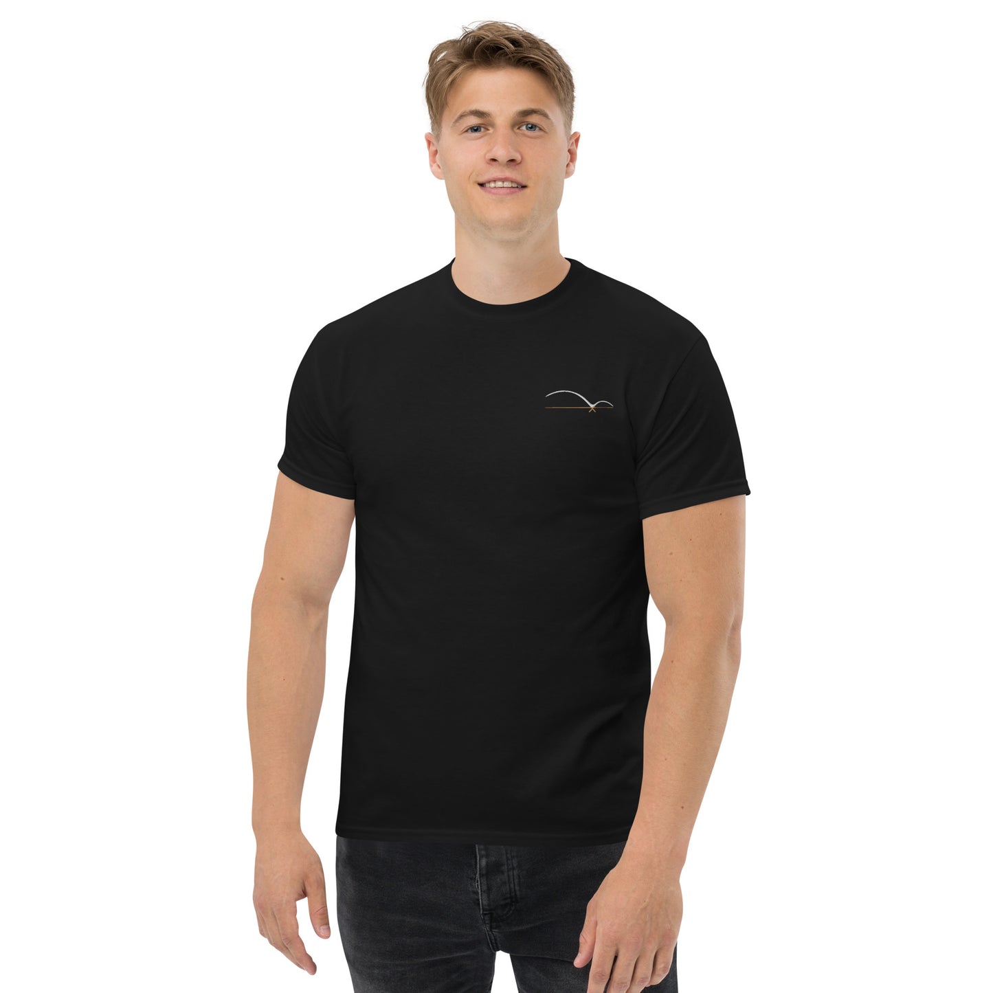 Infinity Bridge Embroidered T-Shirt