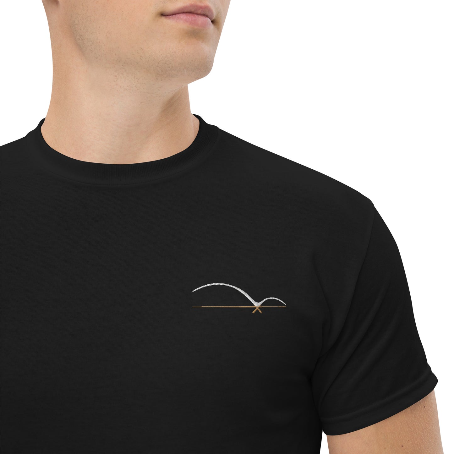 Infinity Bridge Embroidered T-Shirt
