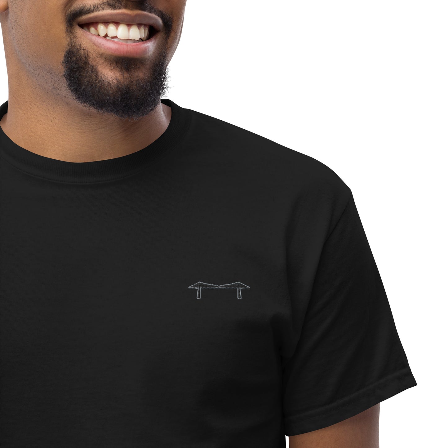 Monochrome Transporter Embroidered T-Shirt