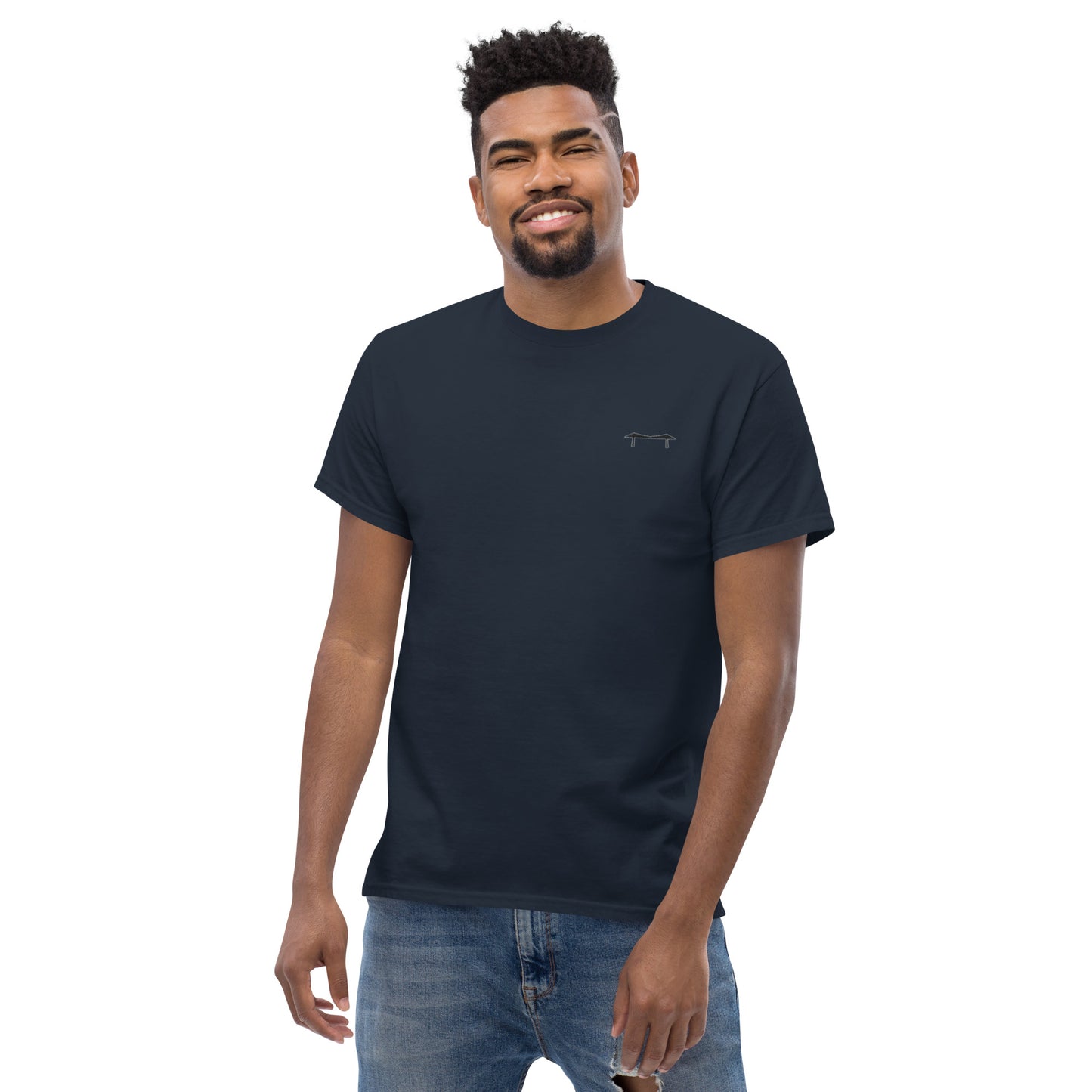 Monochrome Transporter Embroidered T-Shirt