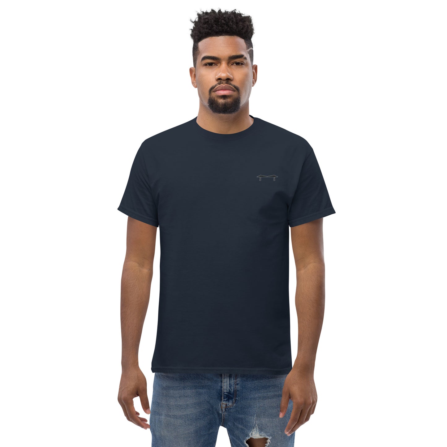 Monochrome Transporter Embroidered T-Shirt