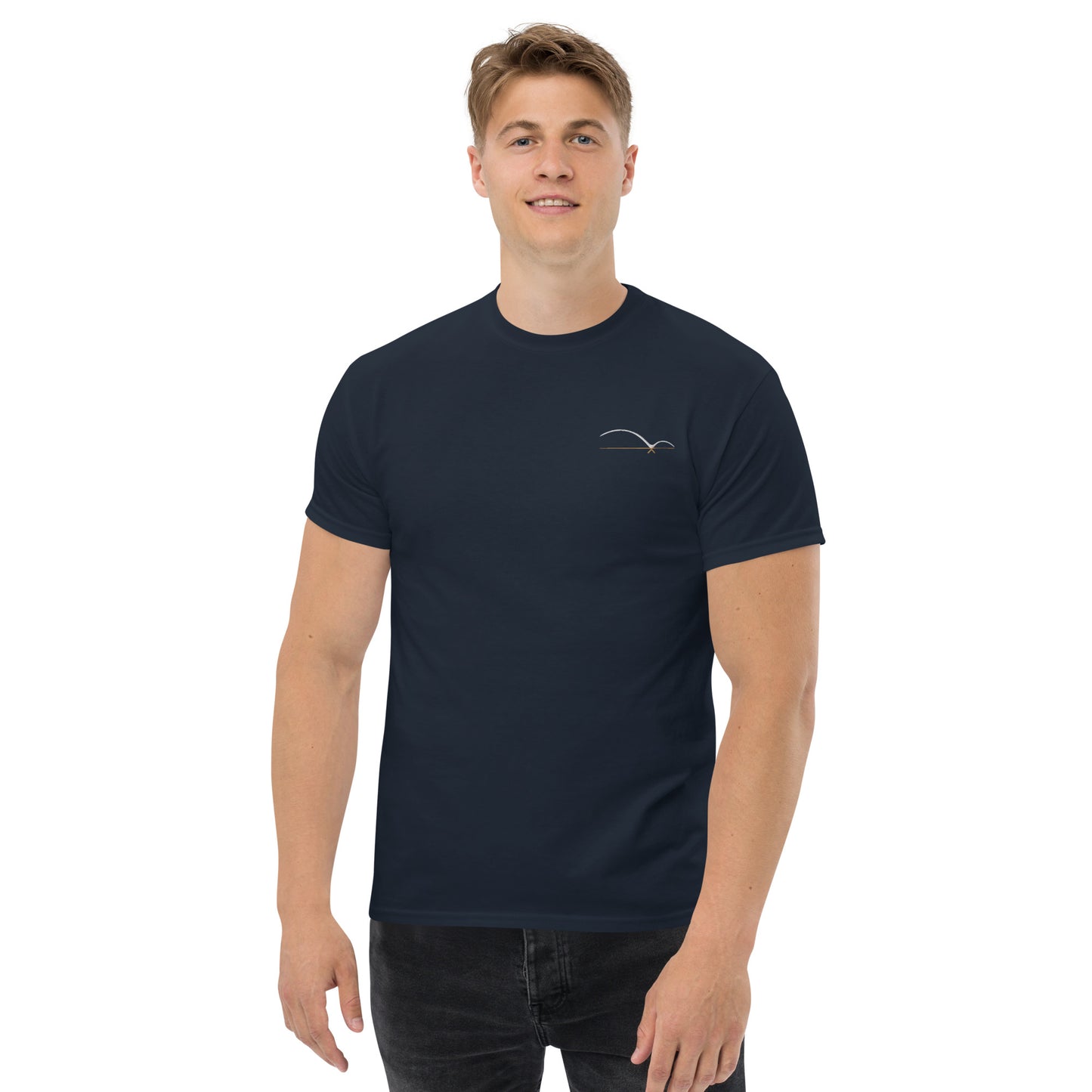 Infinity Bridge Embroidered T-Shirt