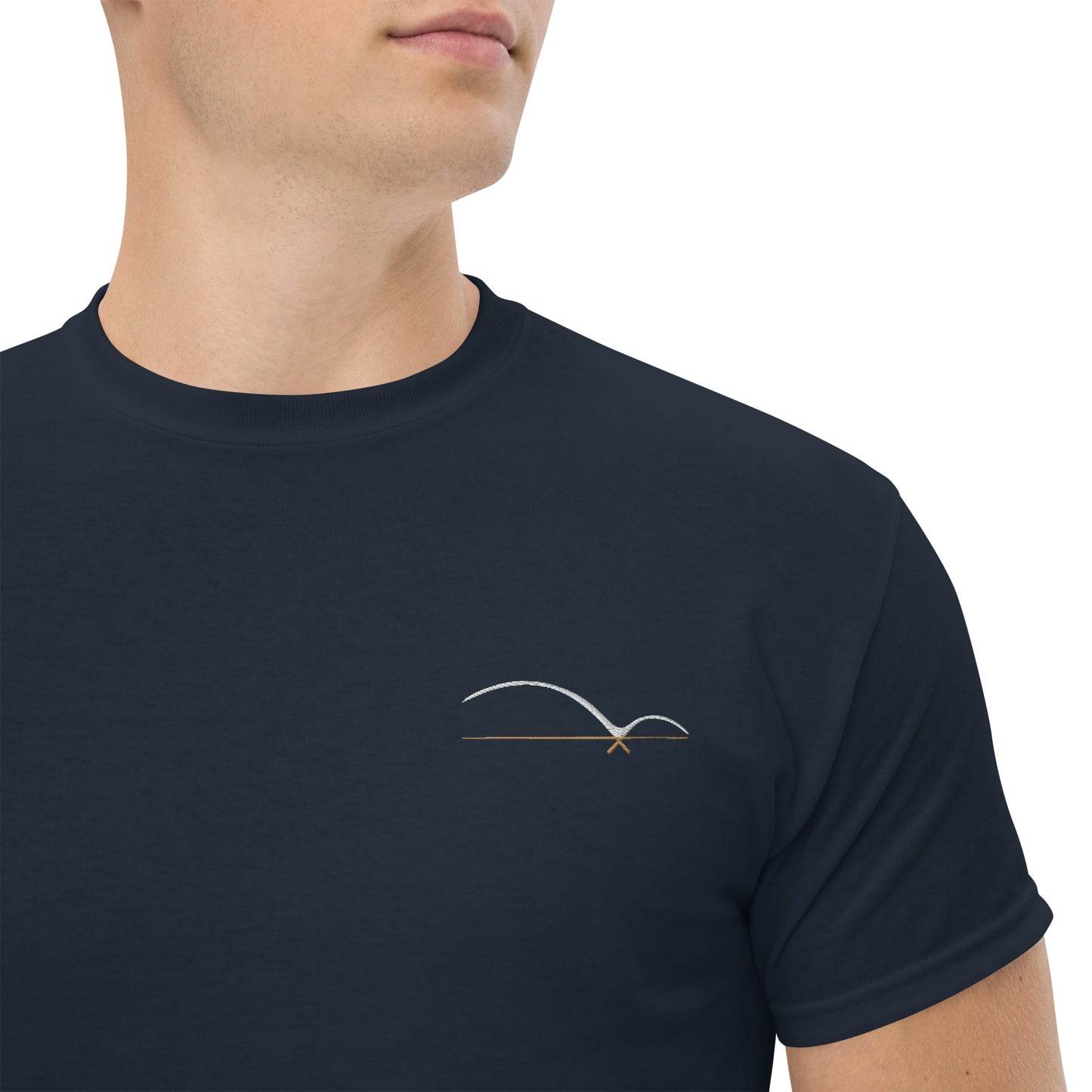 Infinity Bridge Embroidered T-Shirt