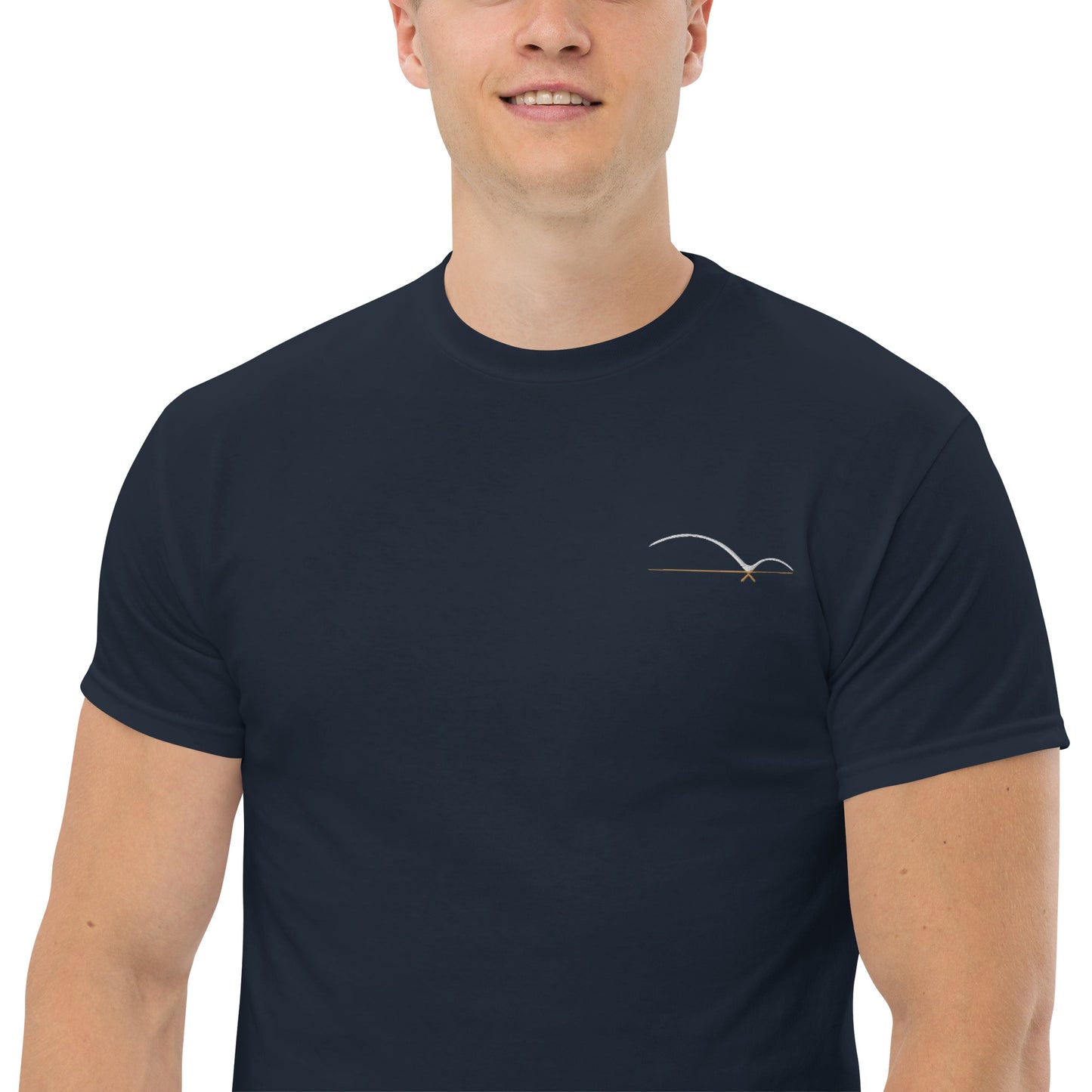 Infinity Bridge Embroidered T-Shirt