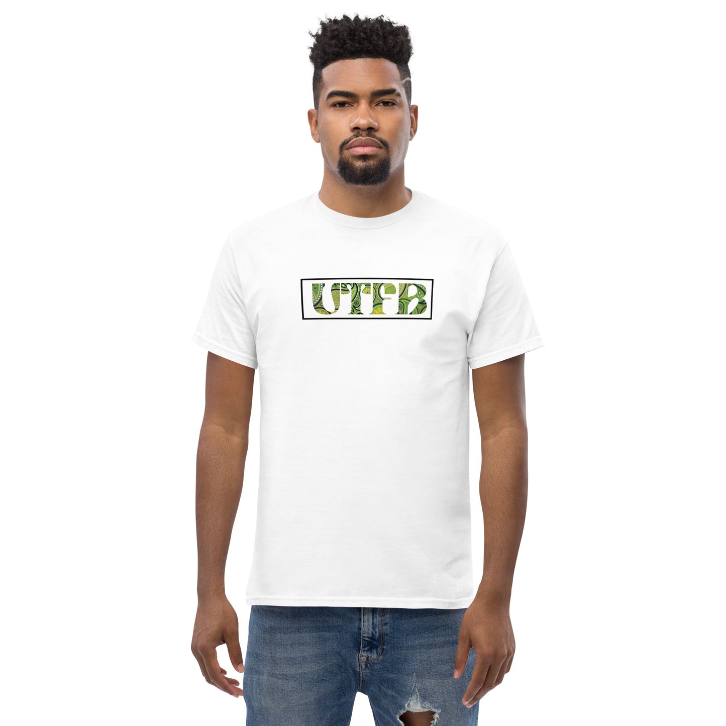 UTFB Green Paisley Tee