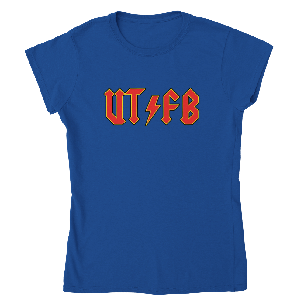 UTFB AC/DC Style Womens T-shirt