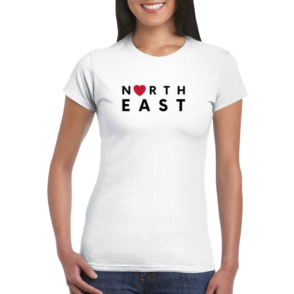 Love North East Womens Crewneck T-shirt