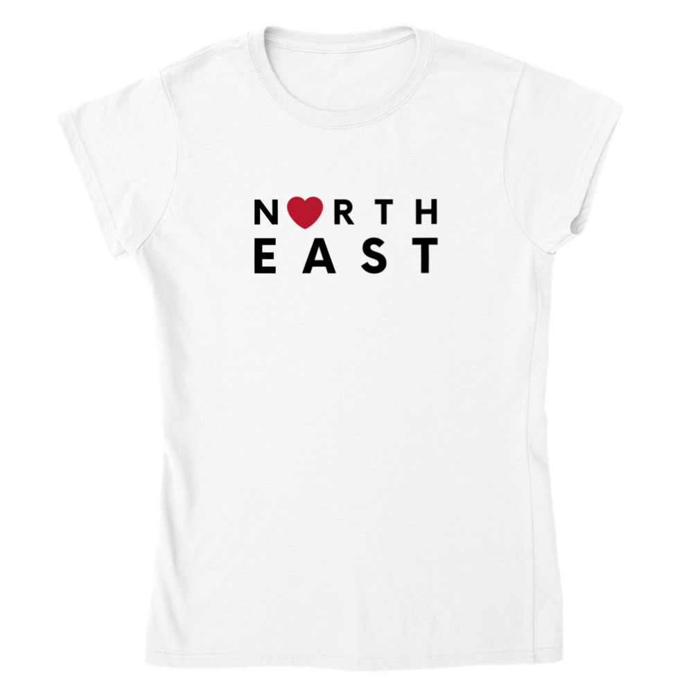 Love North East Womens Crewneck T-shirt