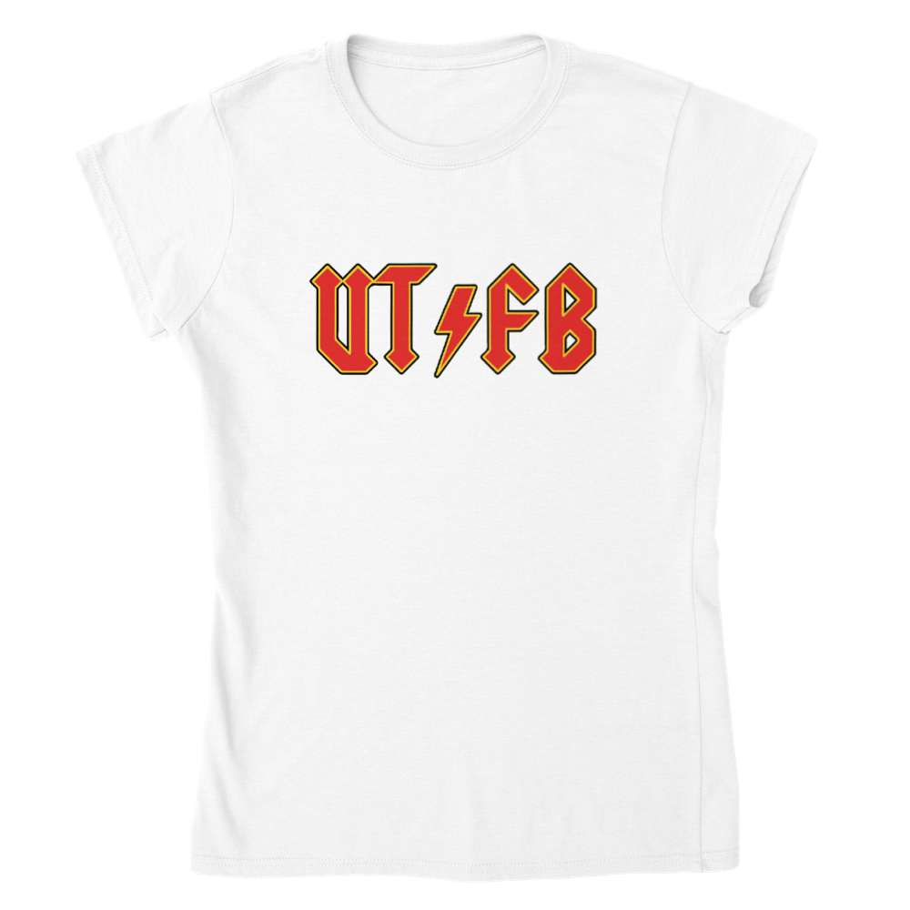 UTFB AC/DC Style Womens T-shirt