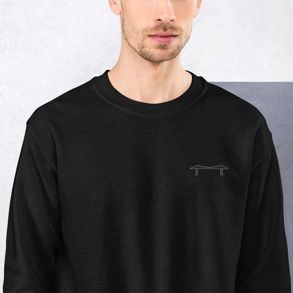 Transporter Embroidered Monochrome Sweatshirt