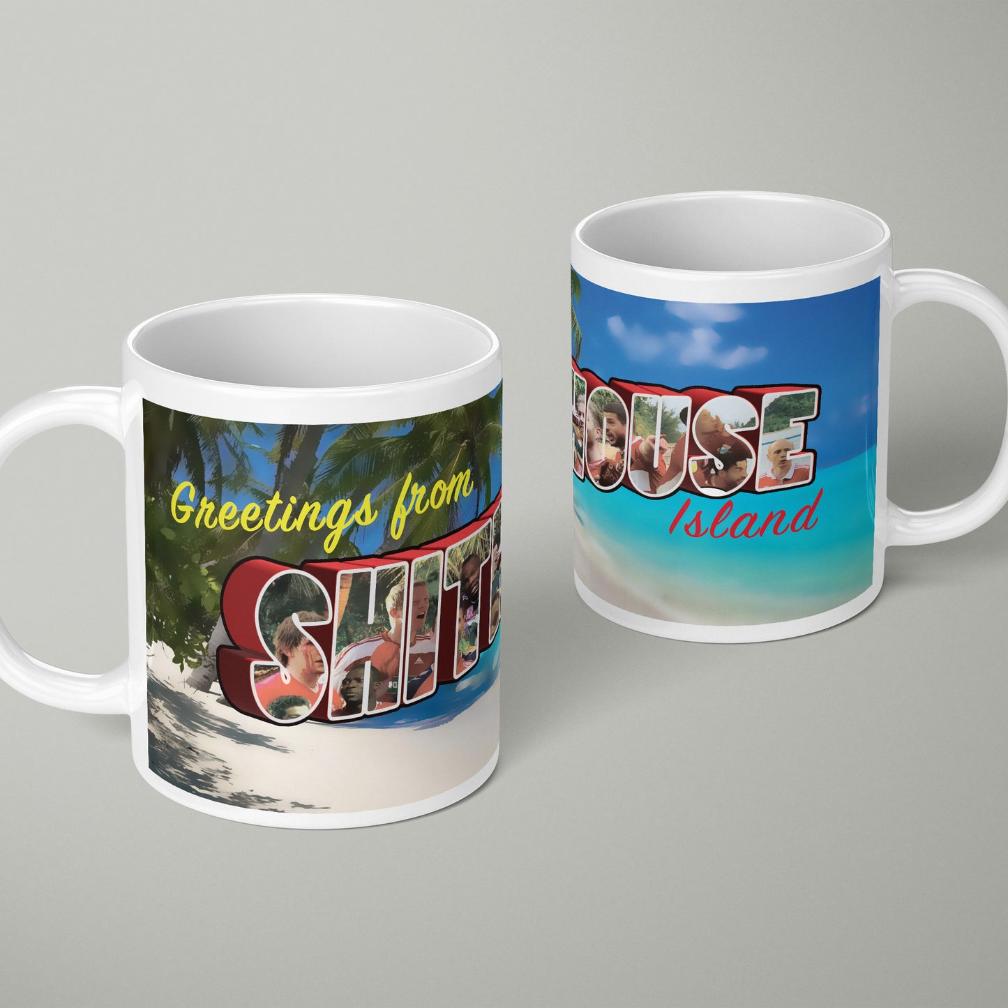 The Boro Breakdown - Greetings From Sh**house Island Mug