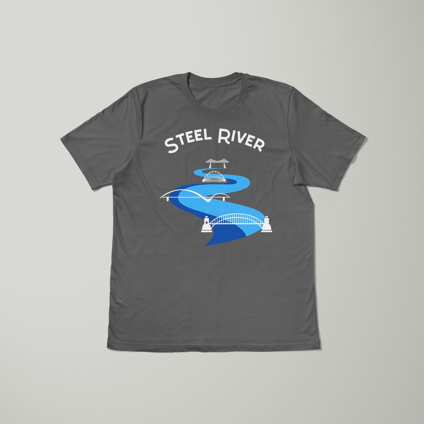 Steel River Crewneck T-shirt