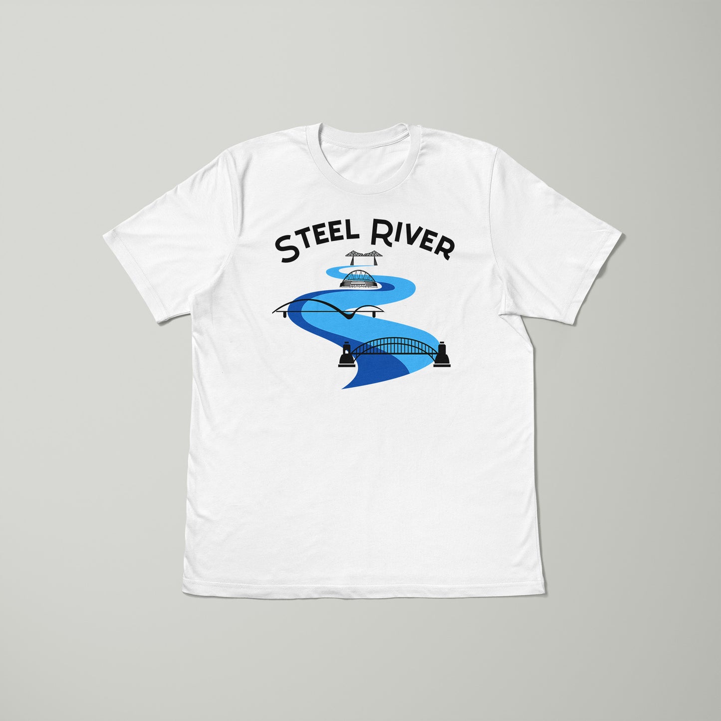 Steel River Crewneck T-shirt