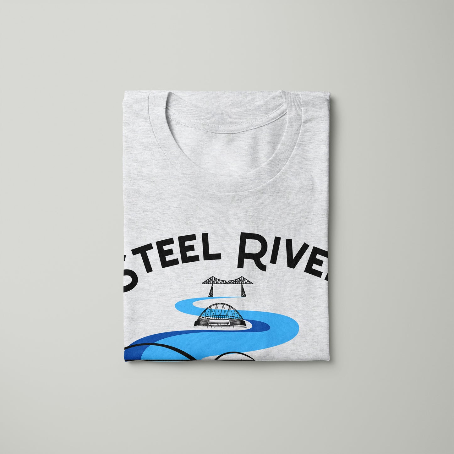 Steel River Crewneck T-shirt