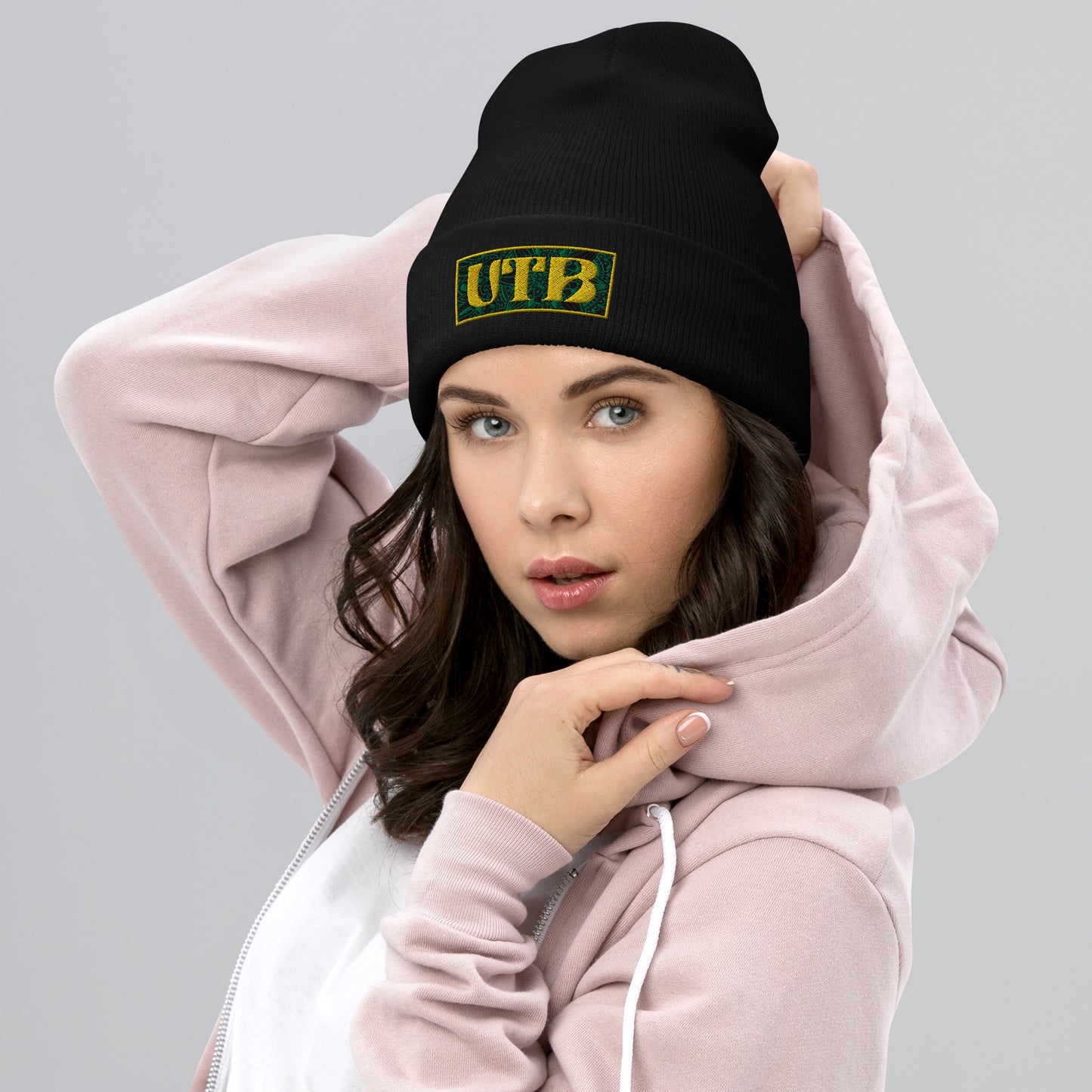 UTB paisley Cuffed Beanie