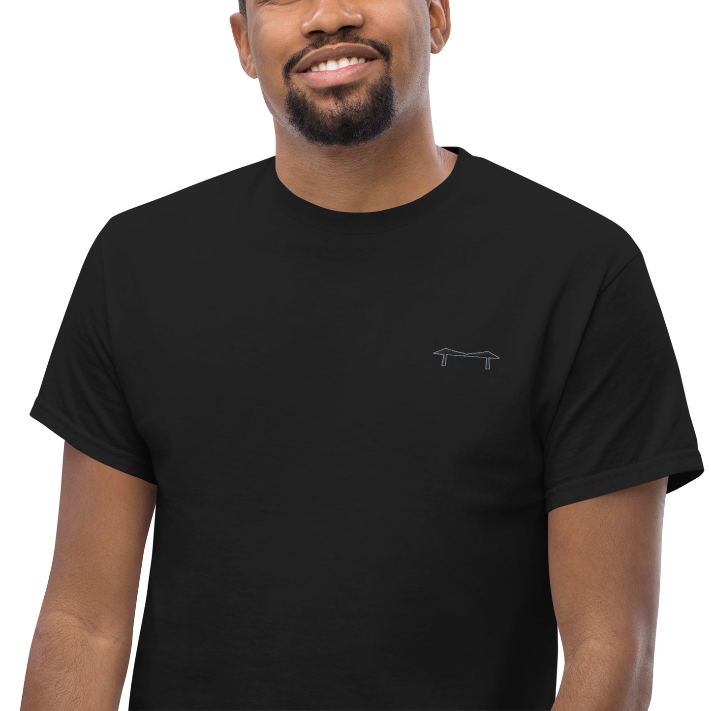Monochrome Transporter Embroidered T-Shirt