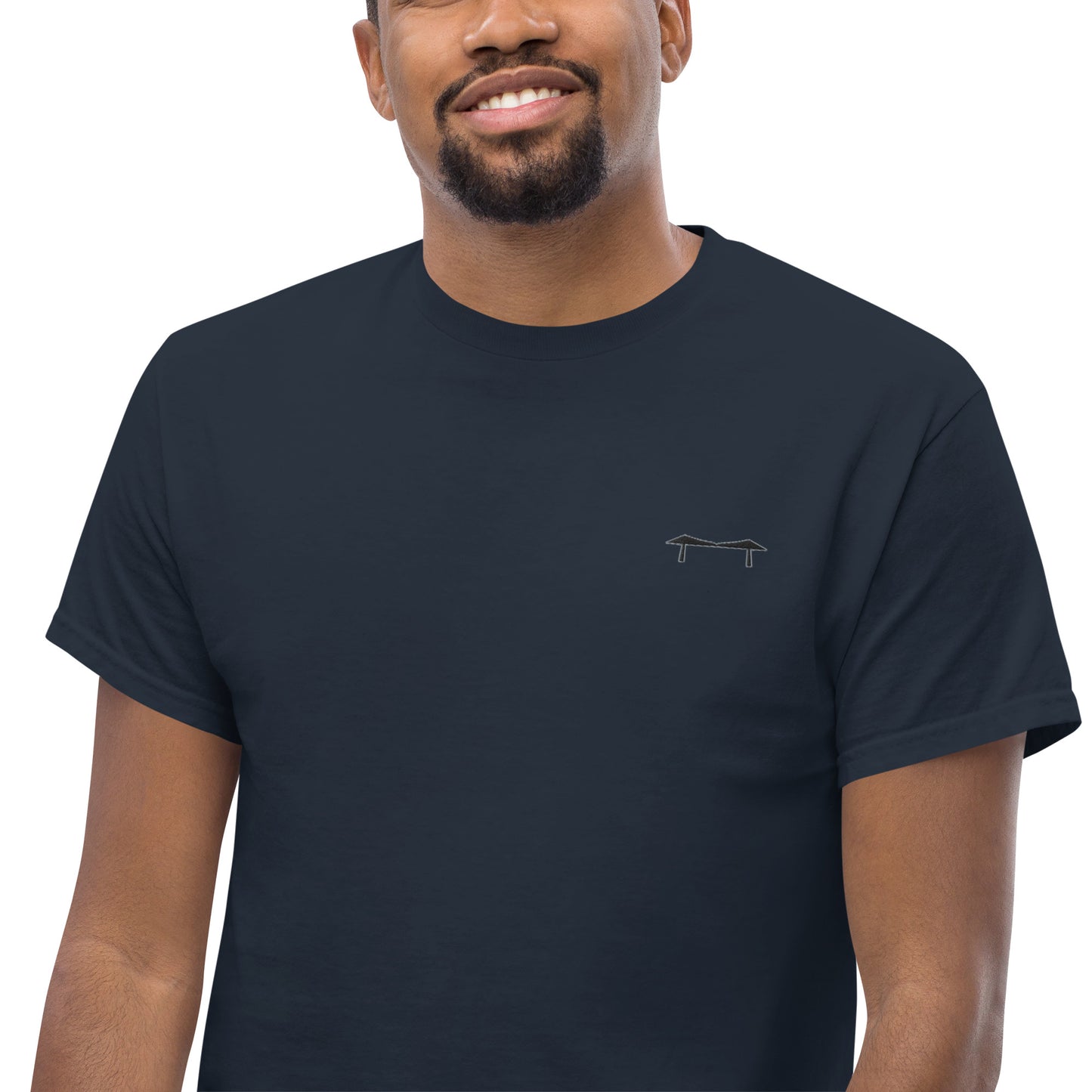 Monochrome Transporter Embroidered T-Shirt