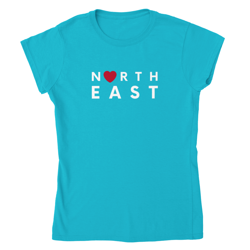 Love North East Womens Crewneck T-shirt