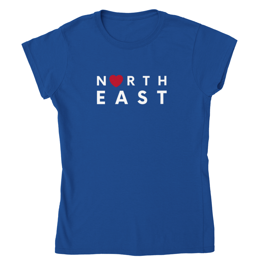 Love North East Womens Crewneck T-shirt