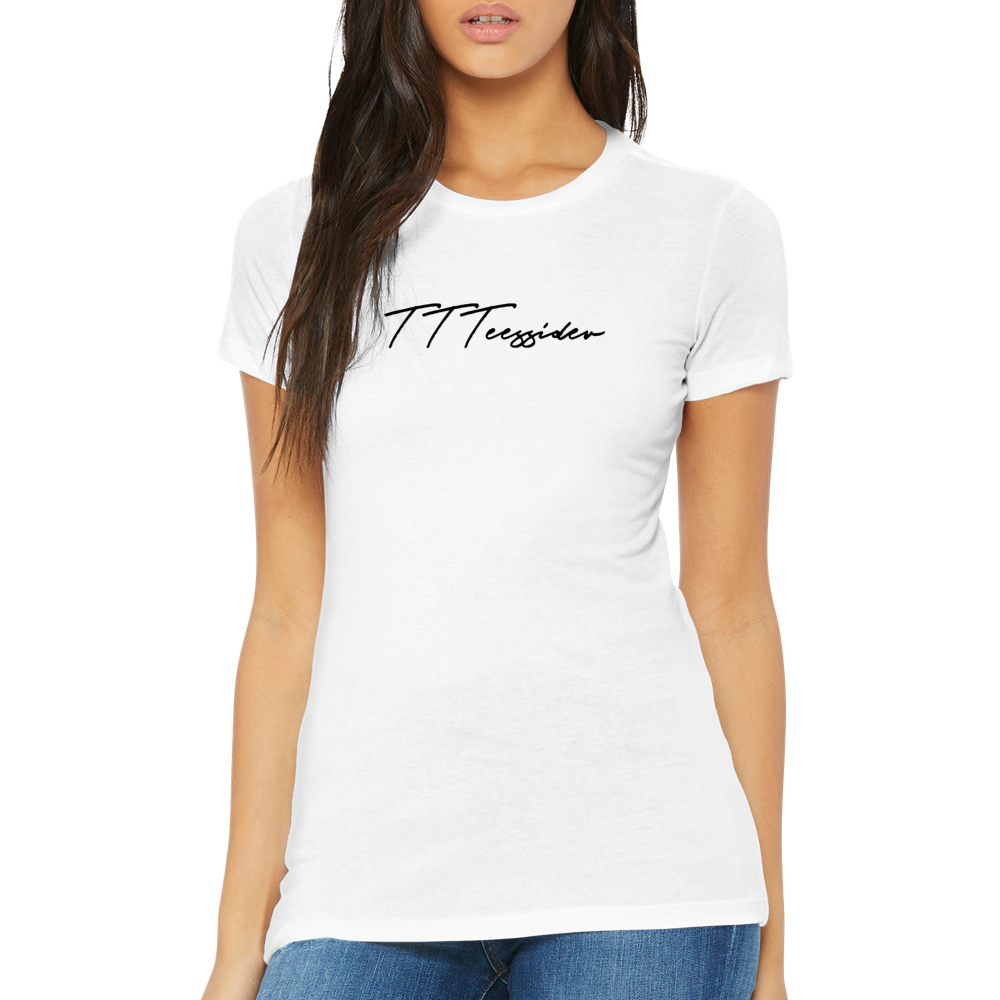 T T Teessider - Premium Womens Crewneck T-shirt